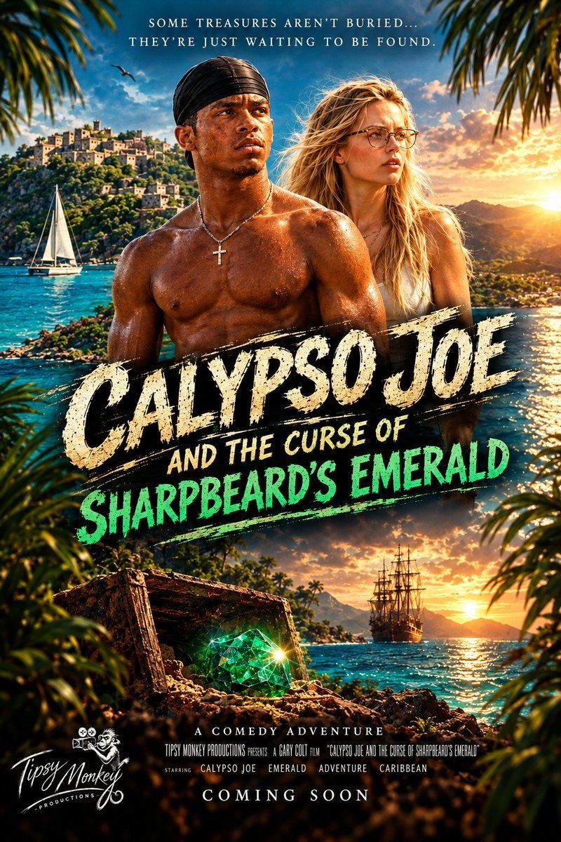 Poster for Calypso Joe and the Curse of Sharpbeard’s Emerald